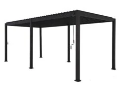 Merkloos Mirador Deluxe 300 X 600 Cm Overkapping - Antraciet