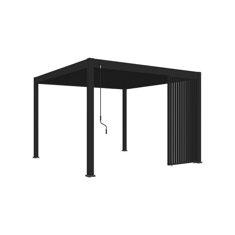 Merkloos Novum Orion 1,2 Meter Verticaal Shutter Paneel - Black - Image 2