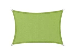 Buitenkado 2.5x3.5 Groen HPDE Waterdoorlatend Schaduwdoek