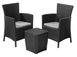 Keter Allibert Iowa 2-persoons Balkonset - Grafiet