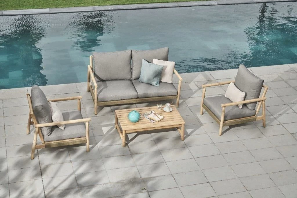 Merkloos The Outsider Hanna Stoel-Bank Loungeset - Acacia - Afbeelding 2