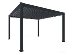 Merkloos Orion Premium 400x400cm Elektrische LED Overkapping - Antraciet