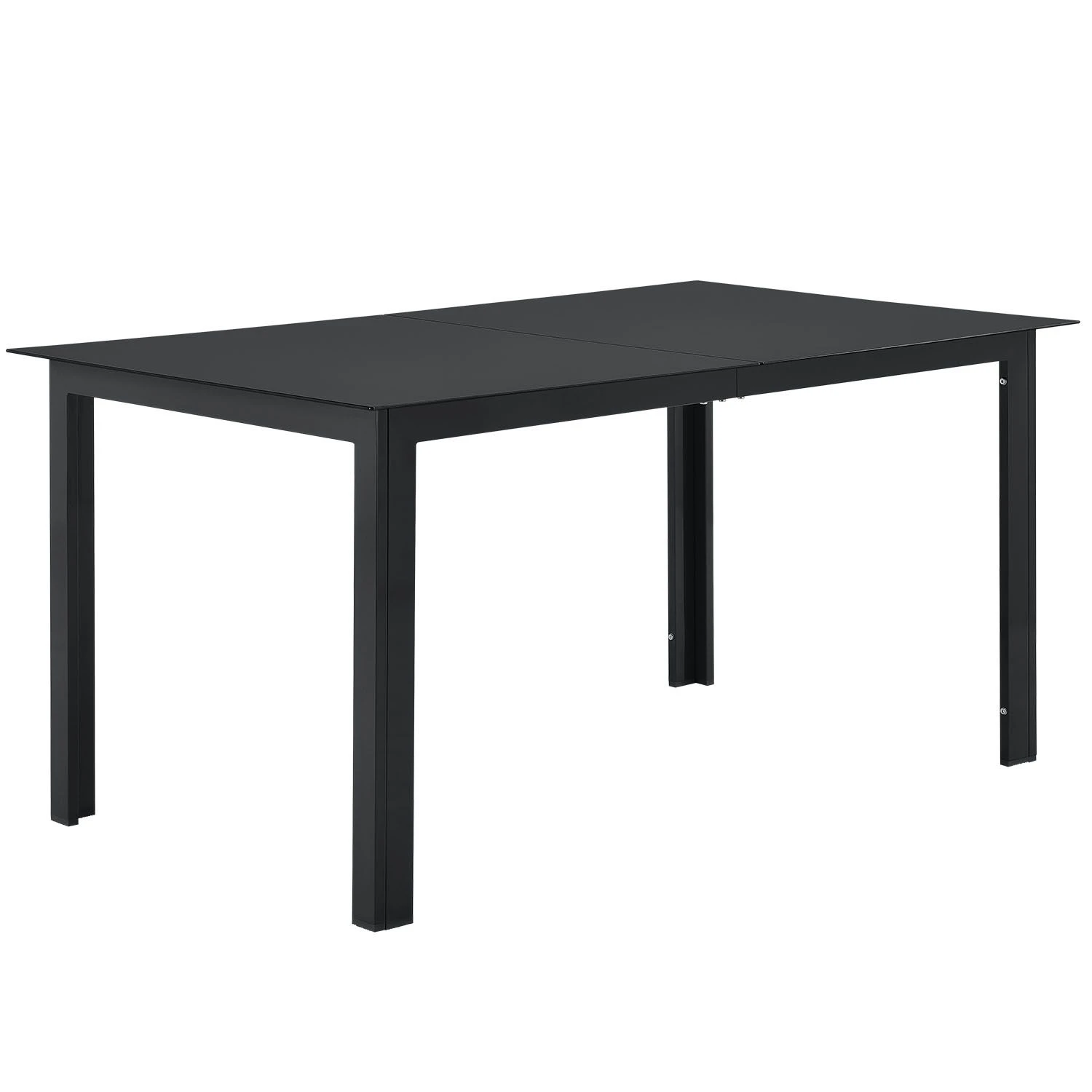 Merkloos Milano Aluminium 7-delige Donkergrijze Diningset - Image 3