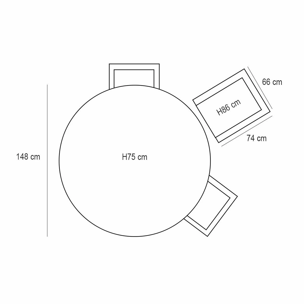 Garden Impressions Yima Tulli 6-delige Tuinset - Image 2