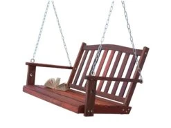 Merkloos MaximaVida Jackson 120 Cm Houten Schommelbank