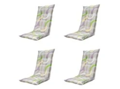 Madison Tess Purple Tuinstoelkussen - Set Van 4