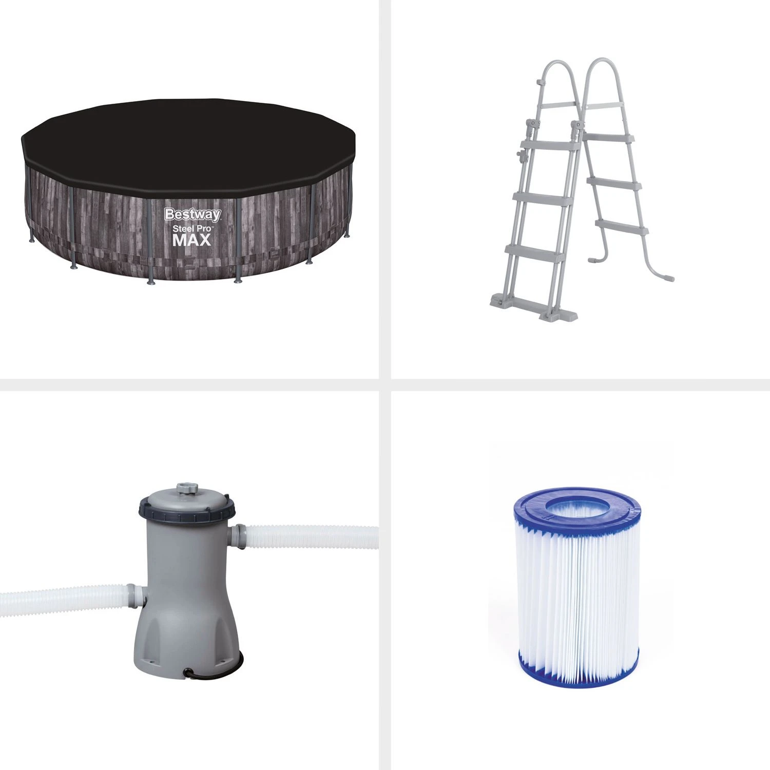 Bestway Steel Pro Max 427 Houtlook Zwembad - Image 5