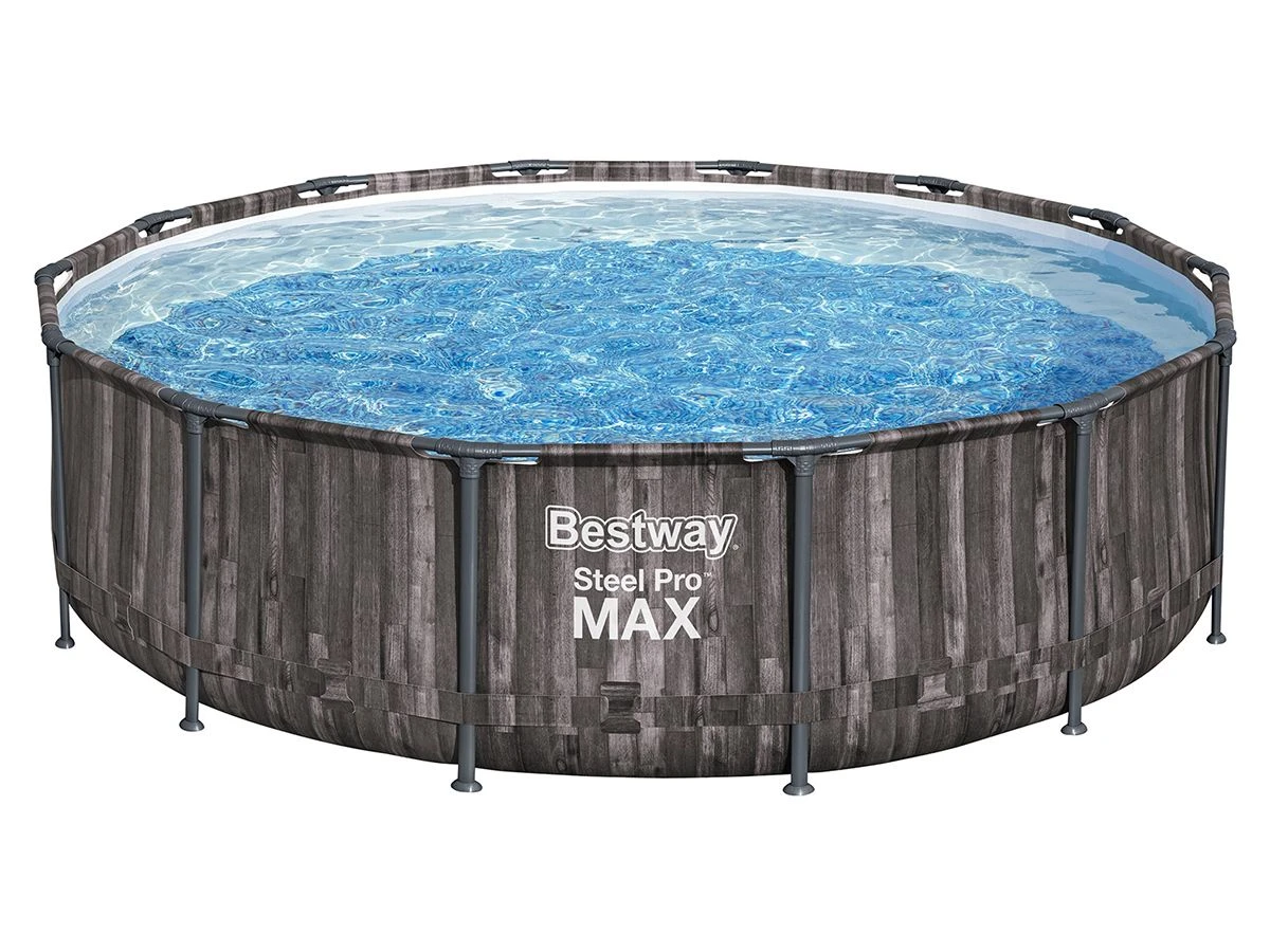Bestway Steel Pro Max 427 Houtlook Zwembad