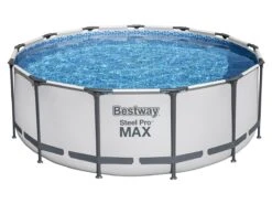 Bestway Steel Pro Max 396 Lichtgrijs Zwembad Set