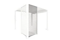 Merkloos Novum Mirador 4M 123,5 X 238,25 Louvre Shutter Paneel - White