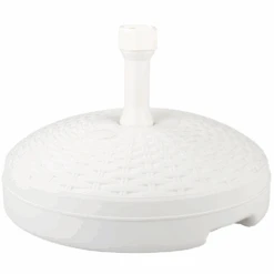 HIXA Aktive Rotan Vulbare 20 Kg Parasolvoet - White