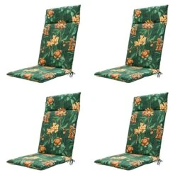 Madison Lua Green Tuinstoelkussen - Set Van 4