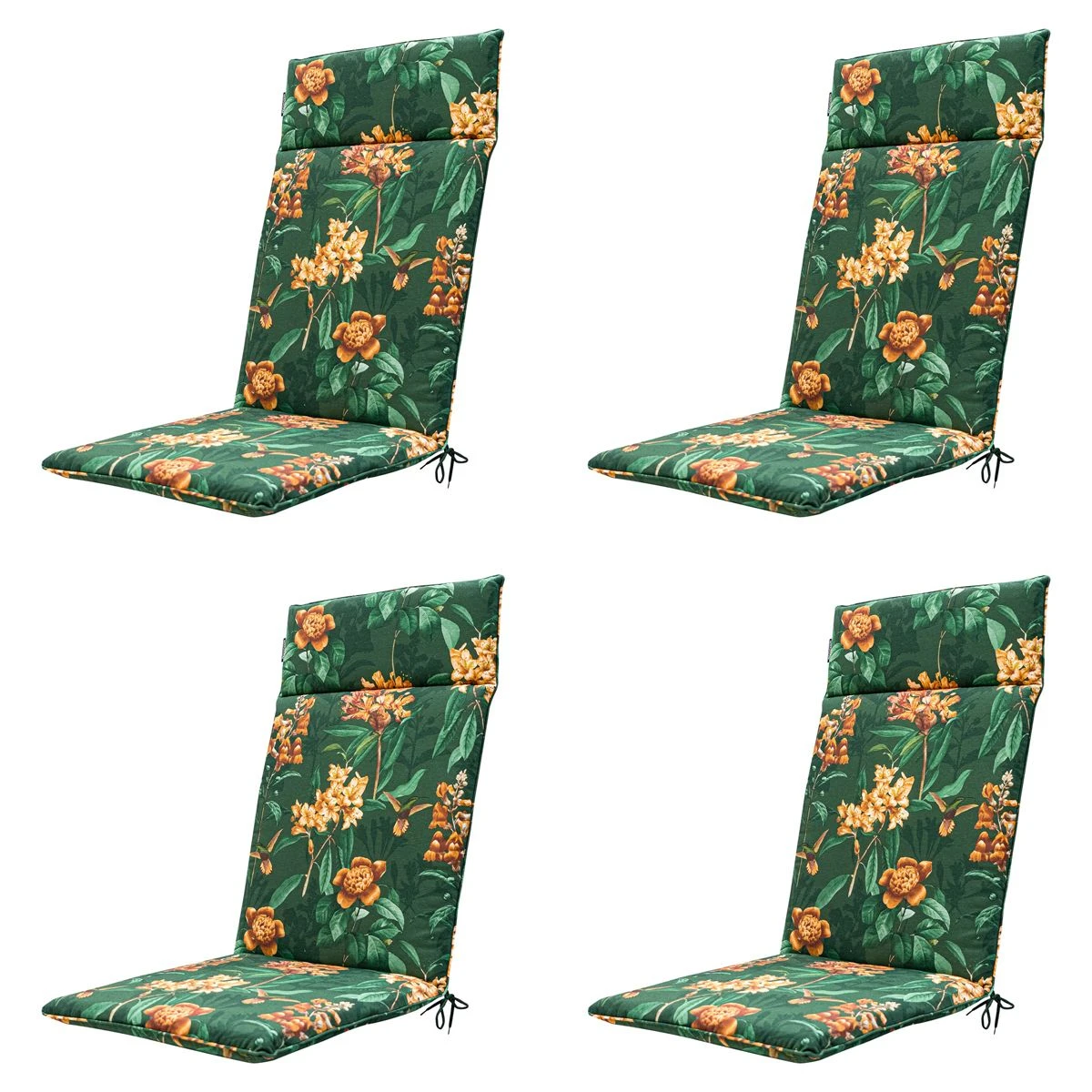 Madison Lua Green Tuinstoelkussen - Set Van 4