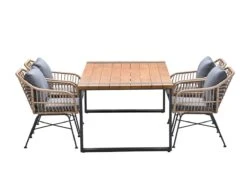 Garden Impressions Lucas Alto 5-delige Bruine Tuinset