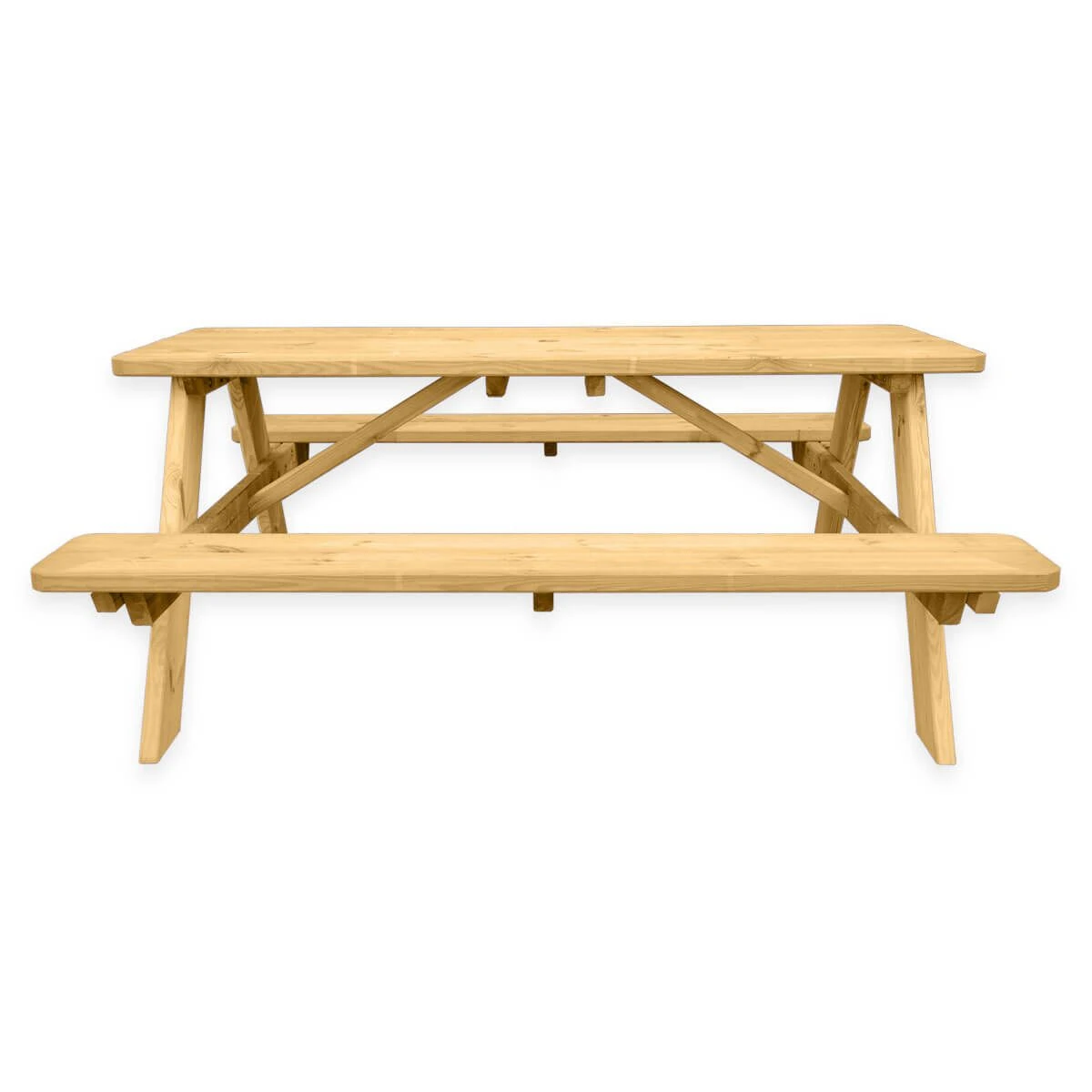 GoedkopePicknicktafel Deluxe 180 Picknicktafel - Afbeelding 3