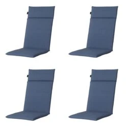 Madison Panama Safier Blue Tuinstoelkussen - Set Van 4
