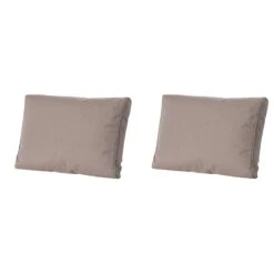 Madison Manchester Taupe Rugkussen - Set Van 2