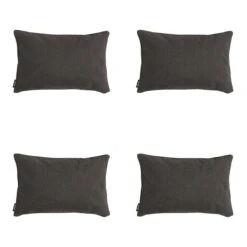 Madison Dark Canvas Eco+ Sierkussen - Set Van 4