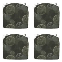 Madison Circle Green Zitkussen - Set Van 4