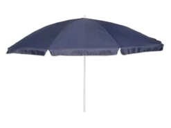 Bo-Camp Ø 165 Cm Parasol Met Knikarm - Blue