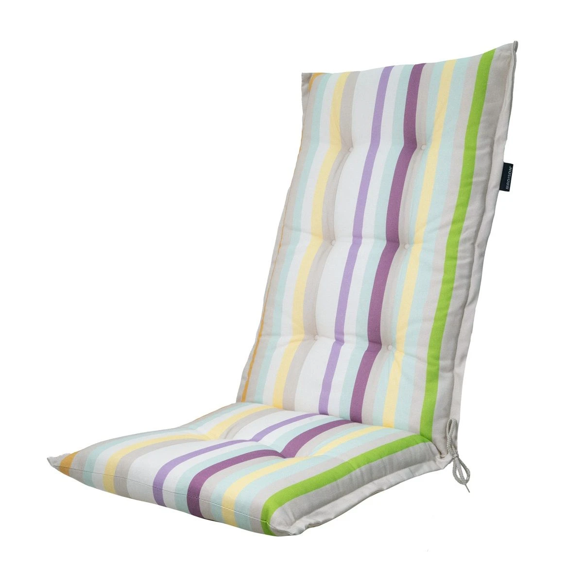 Madison Righe Purple Tuinstoelkussen - Set Van 4 - Image 2