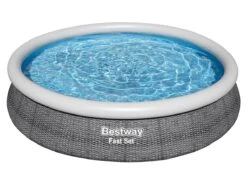 Bestway Fast Set Rotan Zwembad Set Met Filterpomp
