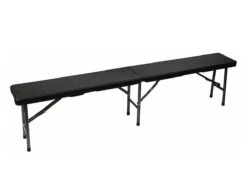 Merkloos Perel Uitklapbare Zitbank - Zwart