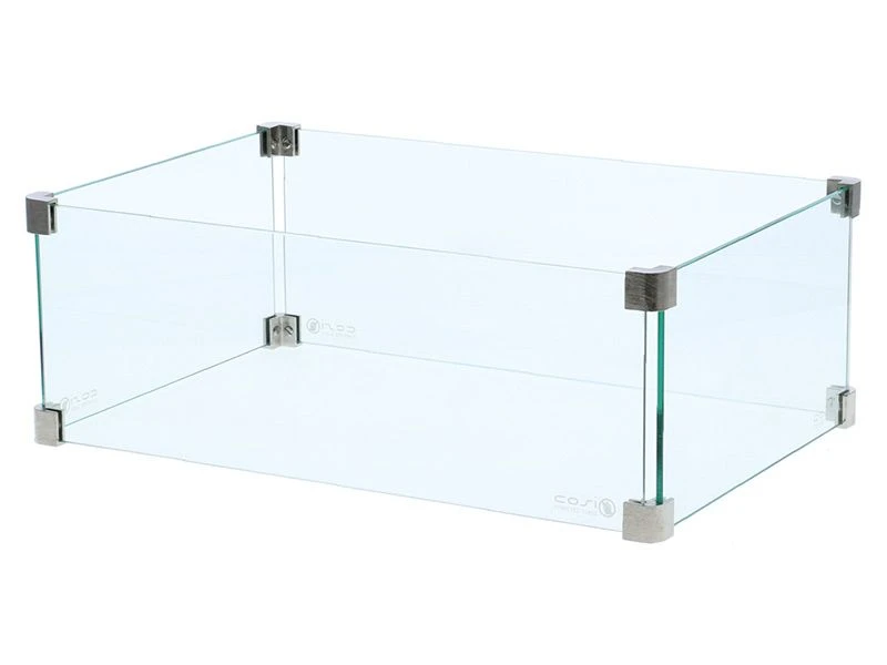 Cosi Fires Cosi Rectangular Glasset