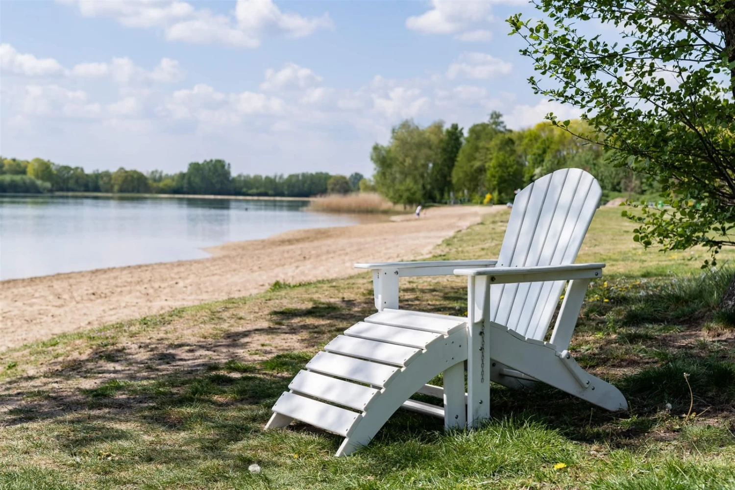 MaximaVida Inklapbare Adirondack Tuinstoel Met Voetenbankje - Image 5