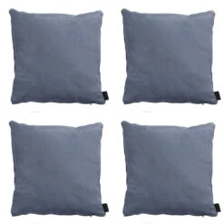 Madison Panama Safier Blue Sierkussen - Set Van 4