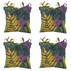 Madison Iven Green Zitkussen - Set Van 4