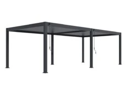 Merkloos Orion Premium 400 X 800 Cm Overkapping - Antraciet