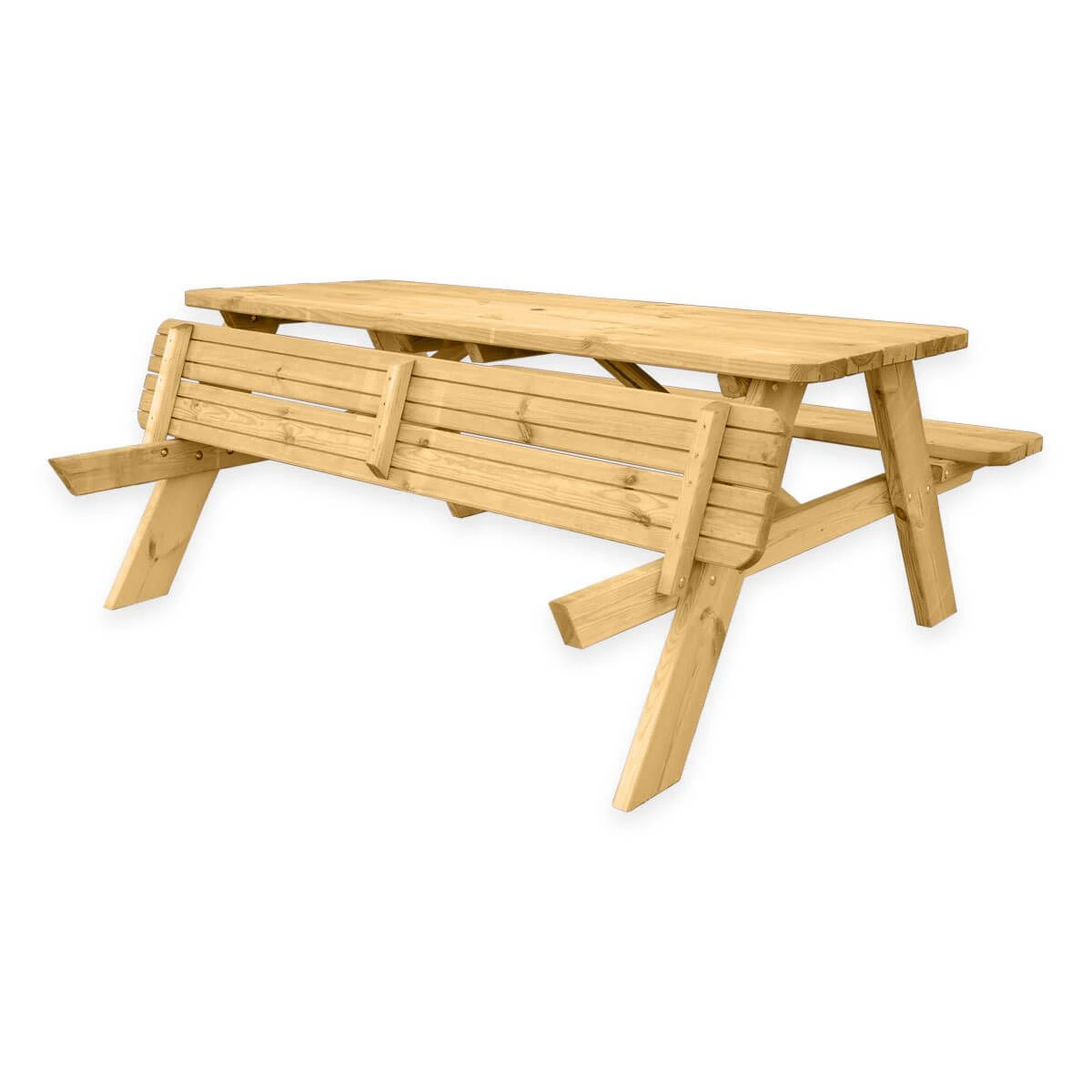 GoedkopePicknicktafel Deluxe 180 Picknicktafel - Afbeelding 2