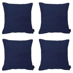 Madison Panama Indigo Sierkussen - Set Van 4