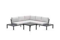 Garden Impressions Prinos 4-delige Loungeset - Carbon Black