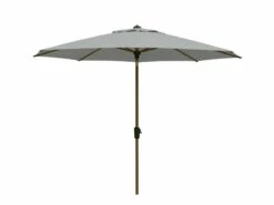 Madison Lissabon 300 Cm Parasol - Mellow Silver