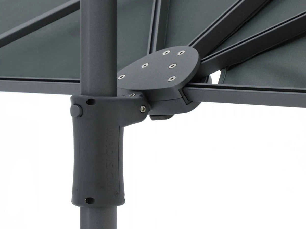 Madison Sun Wave 150 X 270 Cm Parasol - Safier Blue - Image 7