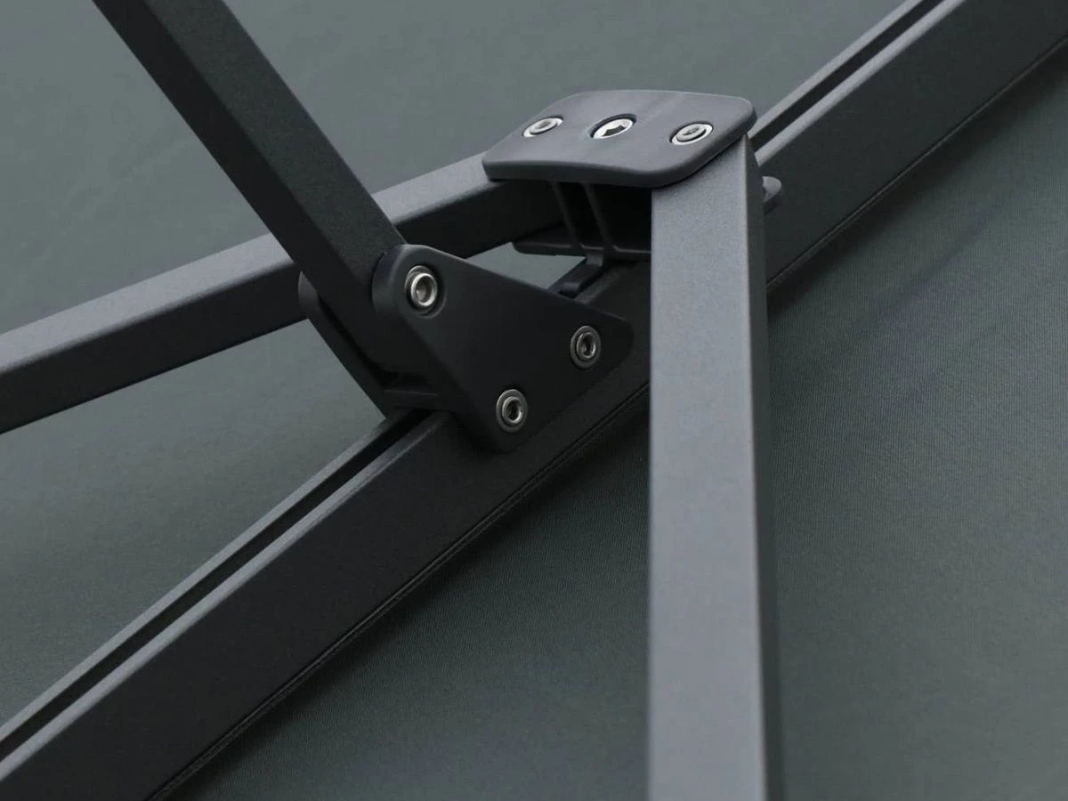 Madison Sun Wave 150 X 270 Cm Parasol - Safier Blue - Image 5