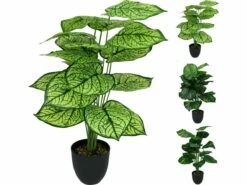 Merkloos Sier Plant In Pot 66 Cm Kunstplant - 3 Varianten