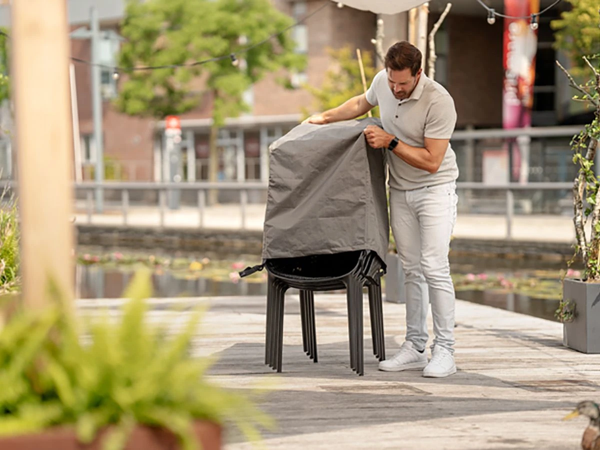 Winza Deluxe 66 X 66 X 128 Cm Stapelstoelhoes - Image 3